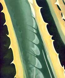 "Cactus II" Oil painting by Mark Vallen 
