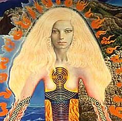 Painting by Abdul Mati Klarwein