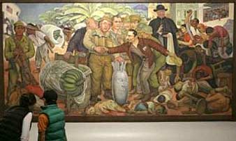 Mural by Diego Rivera