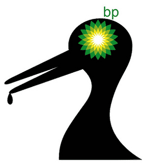  On May 20, 2010, Greenpeace UK launched an art competition (www.greenpeace.org.uk) to redesign the BP corporate logo. In this anonymous submission to the contest, the designer transformed BP’s green sunflower icon into the eye of an oil covered sea bird.