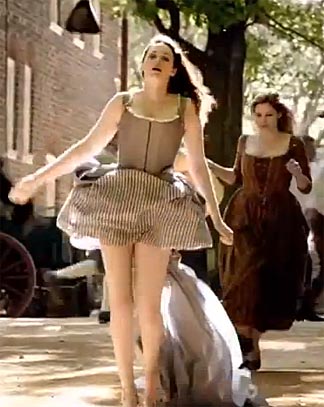 "When in history have foreign military invasions been cause for women to tear off their clothes in ecstasy?" Screenshot from Fiat's "Italian Invasion" commercial.