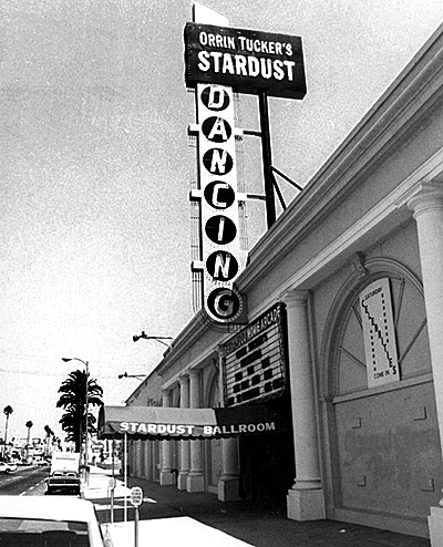 The Stardust Ballroom in Hollywood, California, circa late 70s. Photographer unknown.