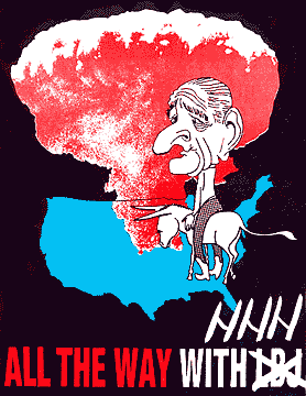 Anti-LBJ poster by anonymous artist 