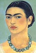 Self portrait by Frida Kahlo 