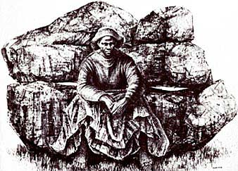 Portrait of Harriet Tubman by Charles White