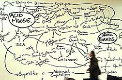 Jeremy Deller's scrawl