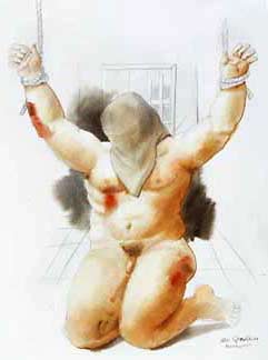 Drawing by Fernando Botero