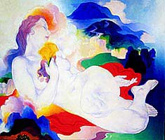 Painting by Stanton Macdonald-Wright
