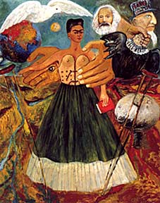 Painting by Frida Kahlo