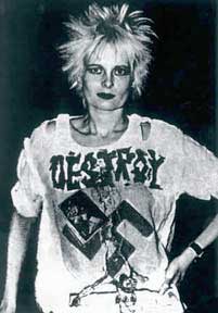 Photo of Vivienne Westwood in 1977