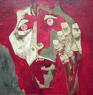 Napalm – Oswaldo Guayasamín. Oil on canvas. 1976