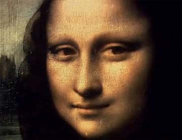 Robert Hughes: "The entanglement of big money with art has become a curse on how art is made, controlled, and above all - in the way that it’s experienced." Screen capture of Leonardo da Vinci’s Mona Lisa from, The Mona Lisa Curse.