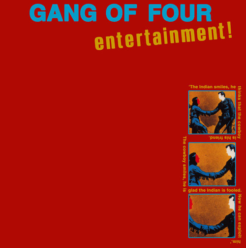 Cover art for premiere album “Entertainment!” 1979