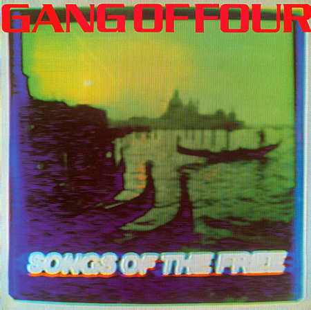 Cover art for the album “Songs Of The Free.” 1982