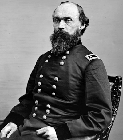 Union Army Major-General Gordon Granger. Photo by one of the earliest photographers in US history, Mathew Brady. Photo taken during the Civil War, date unknown.