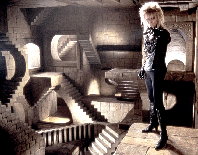 Interior view of Vessel. Oops... that’s a still of David Bowie from the 1986 movie titled, “Labyrinth.” 