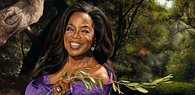 Oprah Winfrey Portrait at the National Portrait Gallery