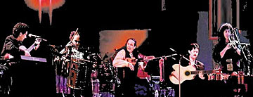 Huayucaltia on Stage at the Ford Theater, 1995